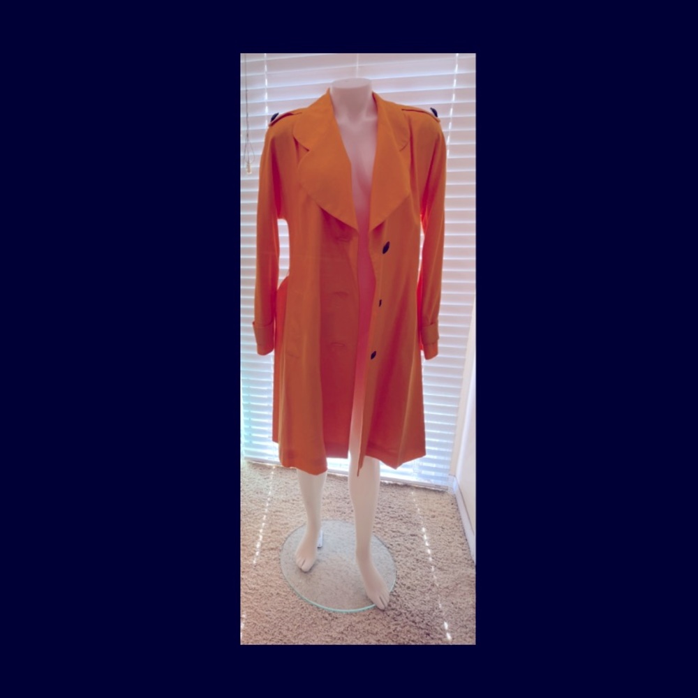 Neiman Marcus Linen Coat - Fabulous! - Picture 4 of 10
